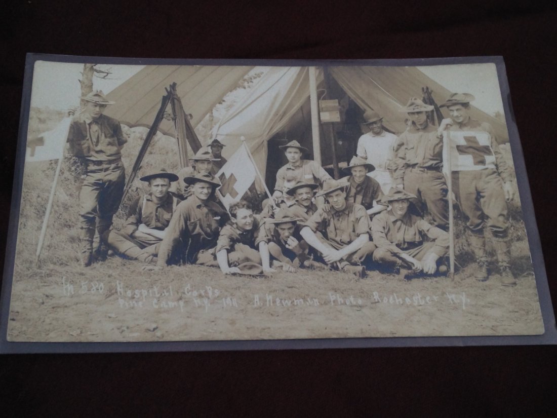 WWI Pre World War United States Post Card RARE: Rare Personalized picture postcard from pre WWI with Scenes of Regular U.S. Troops as well as integrated African American Service Members. Excellent and very unique pieces of Civil Rights History.