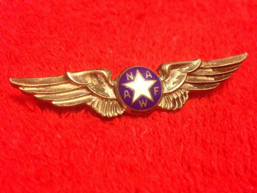 Sterling AMICO Women's WW2 Army Air Corps 2" Wings Rare (1 of 3)