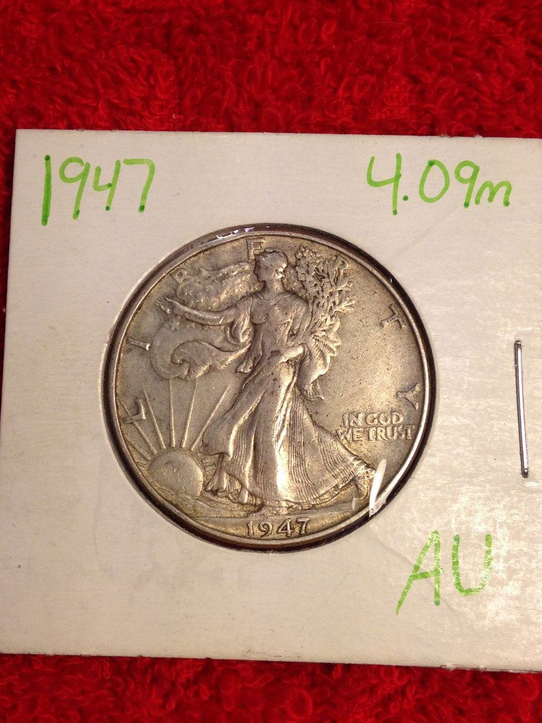 Walking Liberty Half Dollar 90% Silver from Book Set (1 of 2)