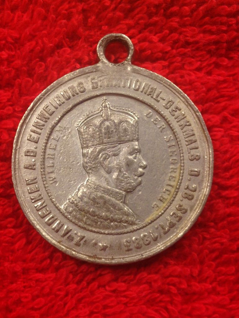 Dated German pre WWI Medal 1883 from German Vet (1 of 2)