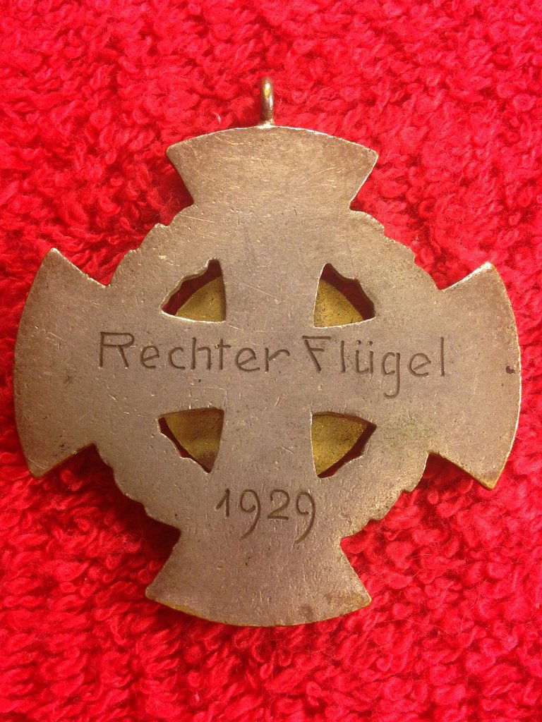 1929 German Pre WW2 Shooting Award Wehrmacht Officer (1 of 3)