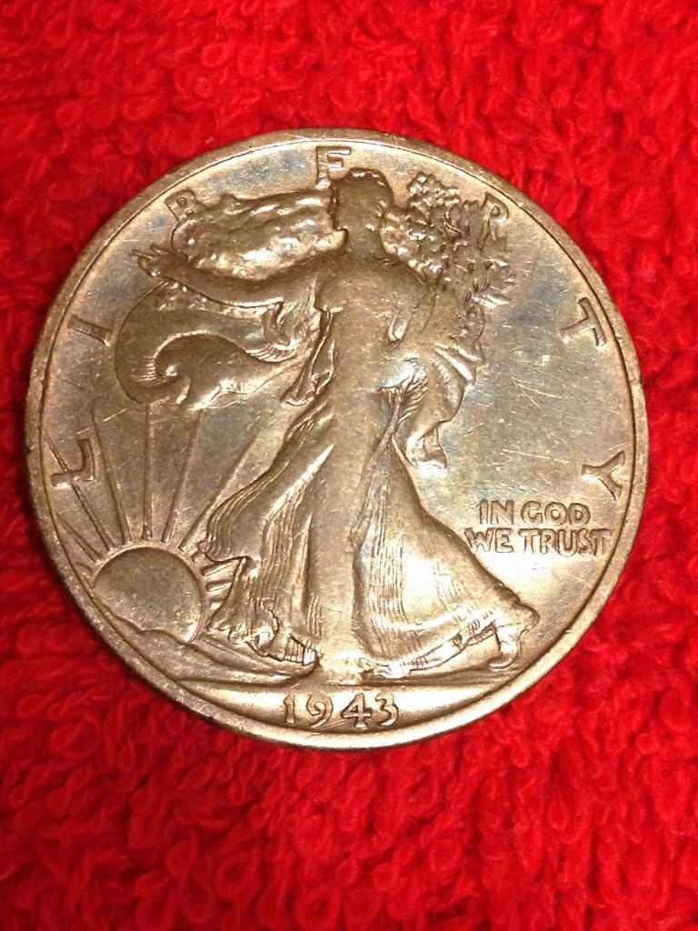 Walking Liberty Half Dollar 90% Silver from Book Set (1 of 2)