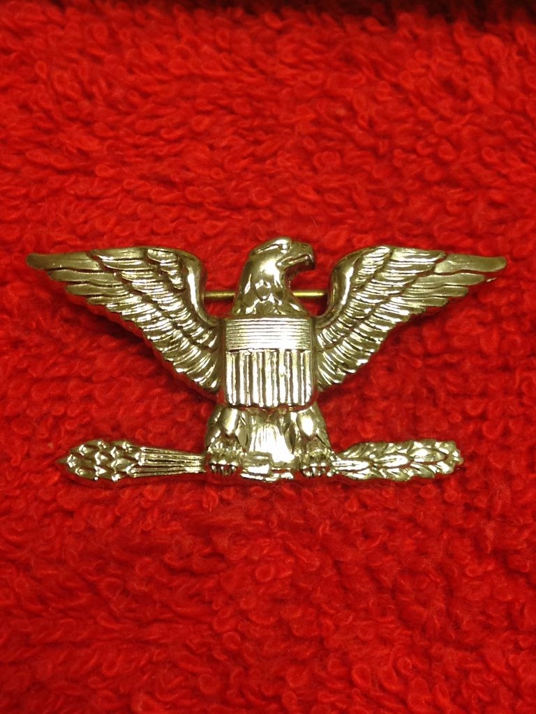 Sterling Silver Lt. Colonel U.S. Army Officer Insignia (1 of 2)