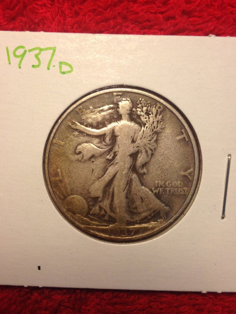 Walking Liberty Half Dollar 90% Silver from Book Set (1 of 2)