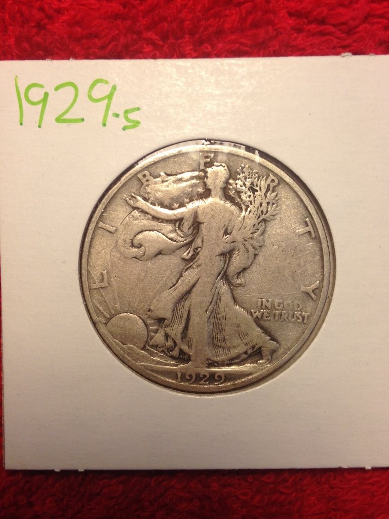 Walking Liberty Half Dollar 90% Silver from Book Set (1 of 2)