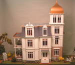 134: Lawbre Fully Furnished 4 Story Victorian Dollhouse