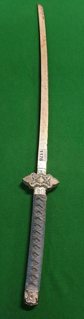 BOWLER HAT NAGINATAS: A Bowler Hat Sword (Prop). (1): BOWLER HAT NAGINATAS: A Bowler Hat Sword (Prop). (1) (24) AP 70.