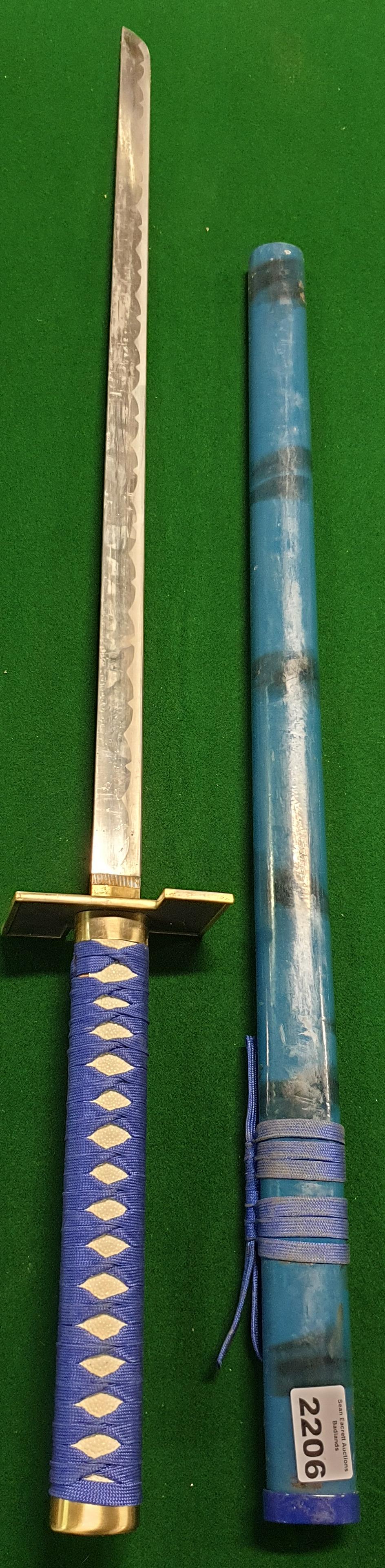 THE WIDOW IS PLAYED BY EMILY BEECHAM. The Widow's: THE WIDOW IS PLAYED BY EMILY BEECHAM. The Widow's Butterfly Territory steel bladed Sword and Scabbard.