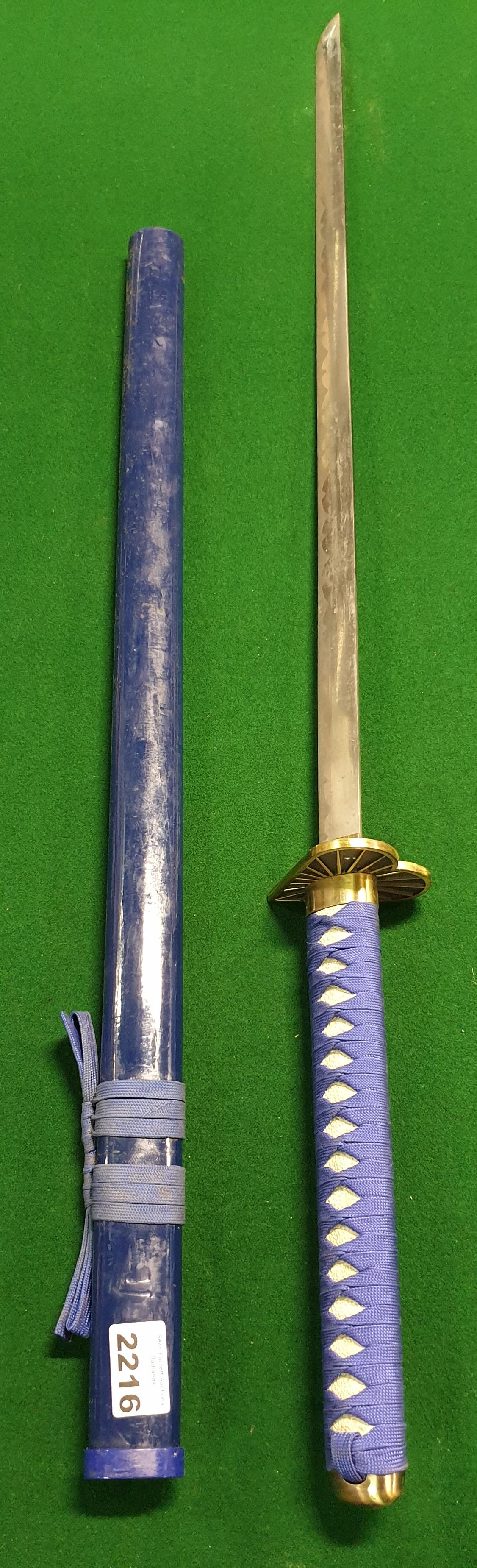 THE WIDOW IS PLAYED BY EMILY BEECHAM. The Widow's: THE WIDOW IS PLAYED BY EMILY BEECHAM. The Widow's Butterfly Territory steel bladed Sword and Scabbard.