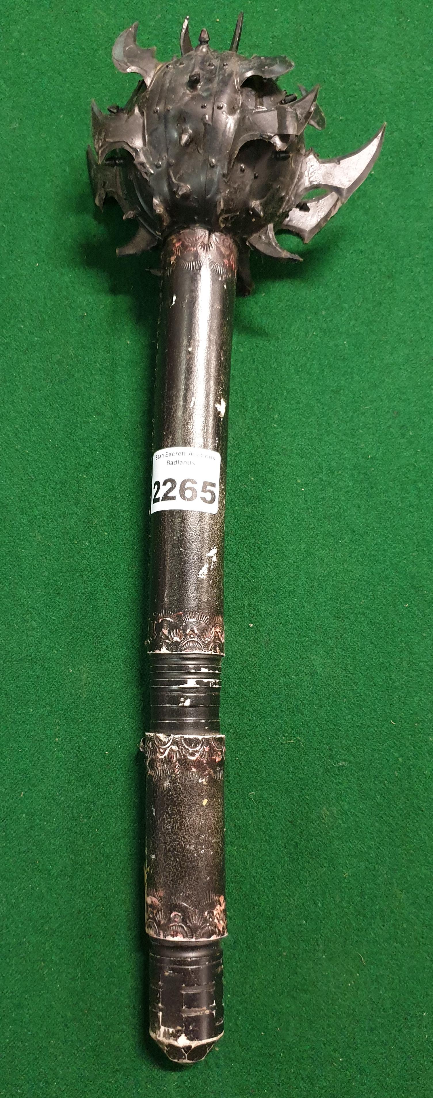 A Black Lotus Mace (Prop). (1) (24) AP 127.: A Black Lotus Mace (Prop). (1) (24) AP 127.