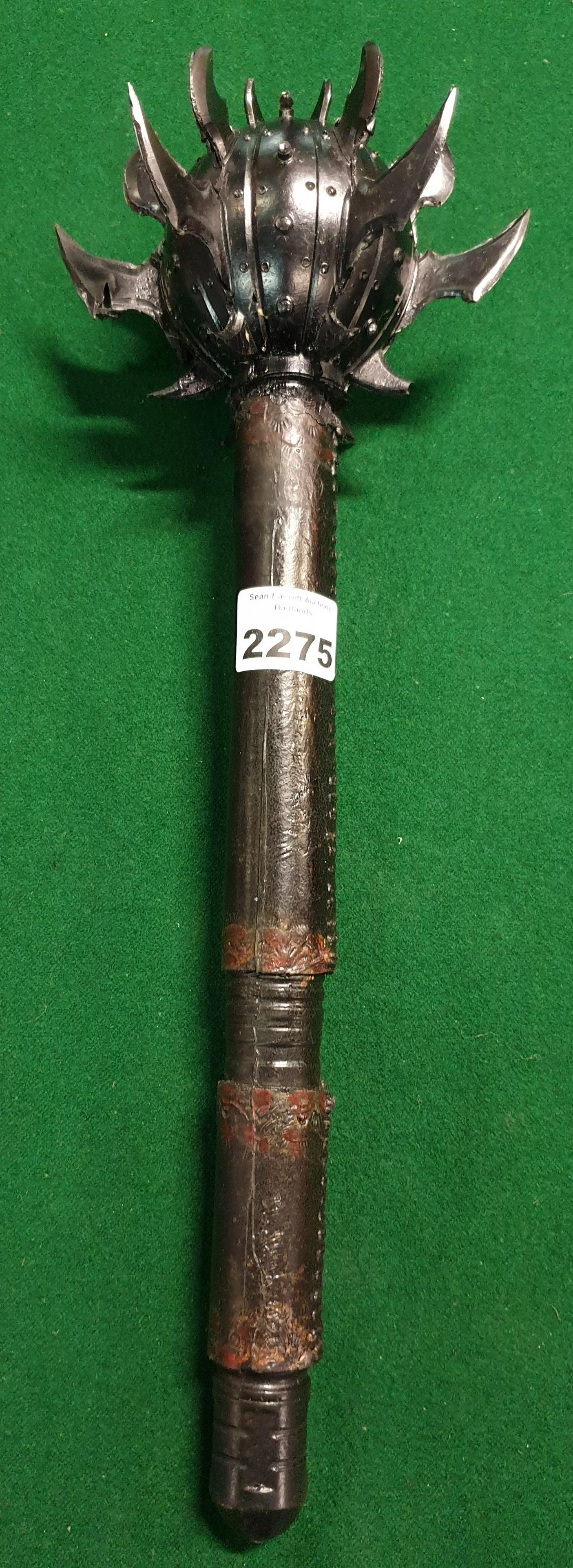 A Black Lotus Mace (Prop). (1) (24) AP 127.: A Black Lotus Mace (Prop). (1) (24) AP 127.