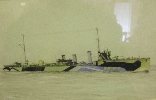 A Watercolour by Gerald Maurice Burn (1859-1945) 'H.M.S: A Watercolour by Gerald Maurice Burn (1859-1945) 'H.M.S. Medea', Signed verso.