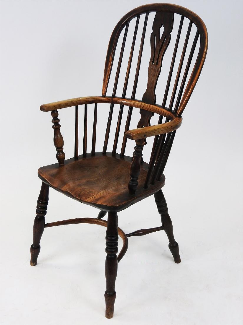An Ash And Elm High Splat Back Windsor Armchair Feb 20 2019