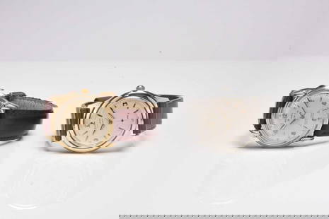 Bulova and Benrus: Two gentleman's wristwatches: Two gentleman's wristwatchesComprising:A Bulova stainless steel waterproof wristwatch, circa 1965, 17-jewel manual wind, silvered dial with Arabic and baton hour markers, polished tonneau case, fitted