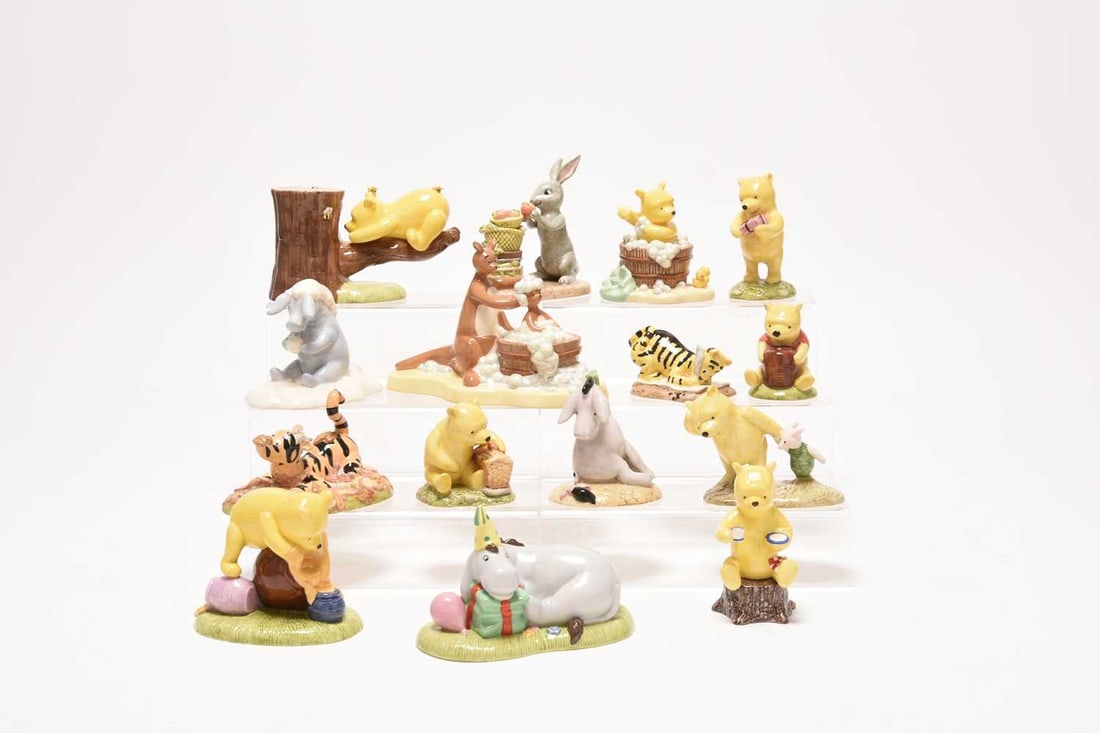 A collection of Royal Doulton Winnie the Pooh Collection figures (1 of 4)