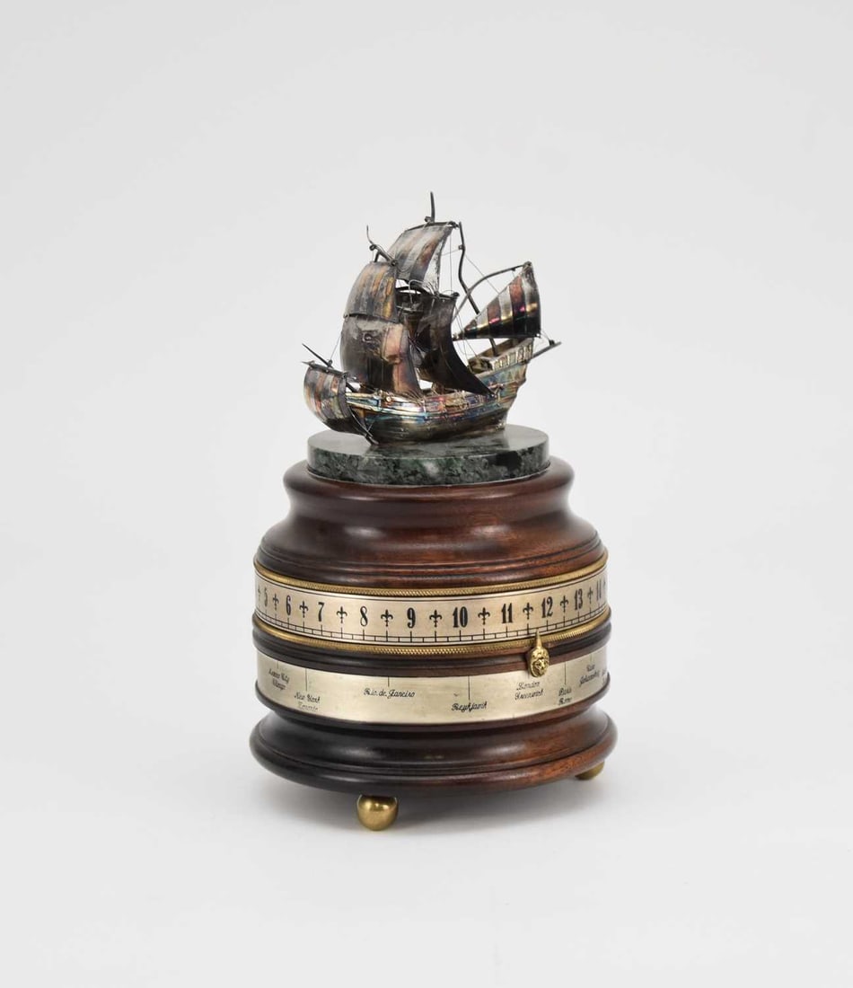 Charles Frodsham for St.James's House: The Mariner's World Clock (1 of 1)