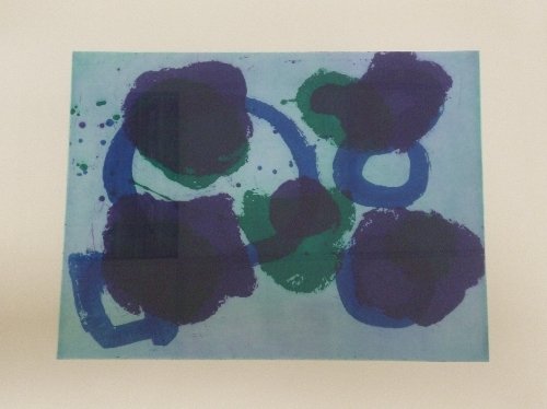 Halls Summer Collective Auction 21st August: Patrick Heron (1920 - 1999) 'The Brushstroke Series No 1 1999', Etching, 58 x 44 cm There are 38 sets, numbered 1 to 38. Each print estate-stamped with the artist's signature and numbered and signed o