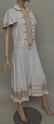 A Victorian white cotton broderie anglais long sleeved - 2
