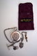 A late Victorian pocket watch with silver and gilt face - 3