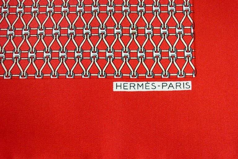 HERMES 100% SILK SCARF: HERMES, PURCHASED IN FRANCE. HAND ROLLED HEMS AND PURE SILK. MEASURES ABOUT 16 1/2 INCHES SQUARE. THESE SCARVES ARE CALLED POCHETTE OR \\\\\\\\\\\\\\\\\\\\\\\\\\\\\\\'POCKET SCARVES\\\\\\\\\\\\\\\\\\\