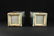 Pair of Famille Rose Square Vase Daoguang Period - 2