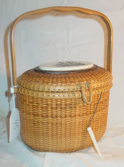 Authentic Nanucket covered purse, 8" x 8"