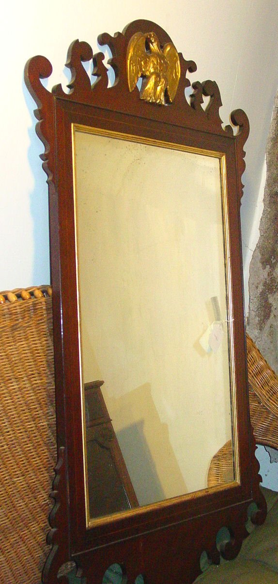 Chippendale style mirror