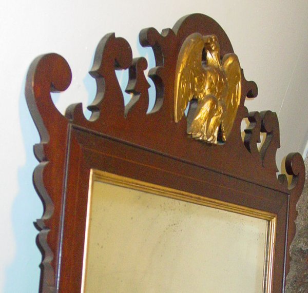 Chippendale style mirror - 2