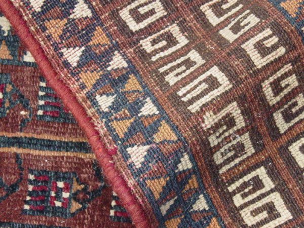 antique Turkoman oriental carpet - 2