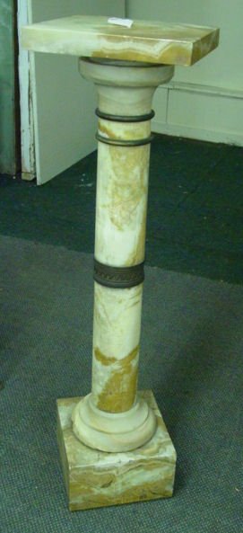 classical form marble column