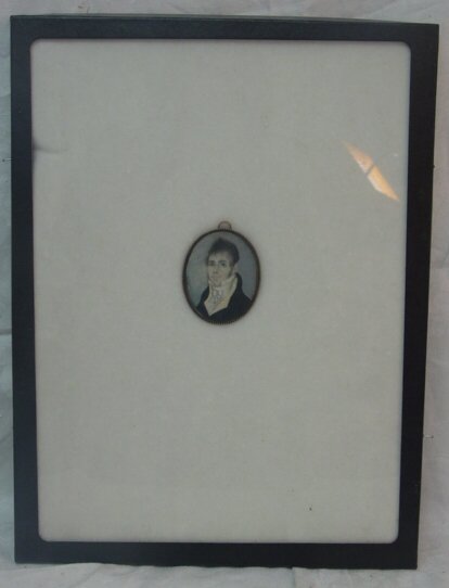 Important portrait on ivory