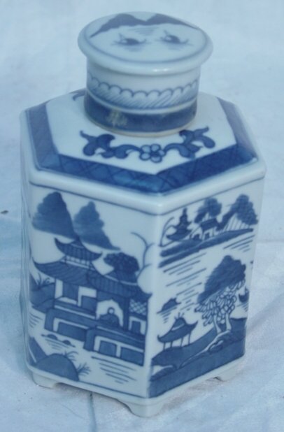 Canton tea caddy