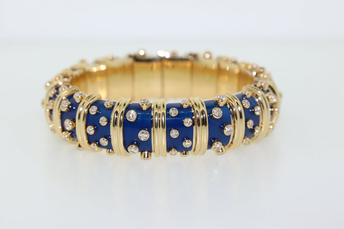 Tiffany & Co. Schlumberger Croisillon Bracelet (1 of 2)