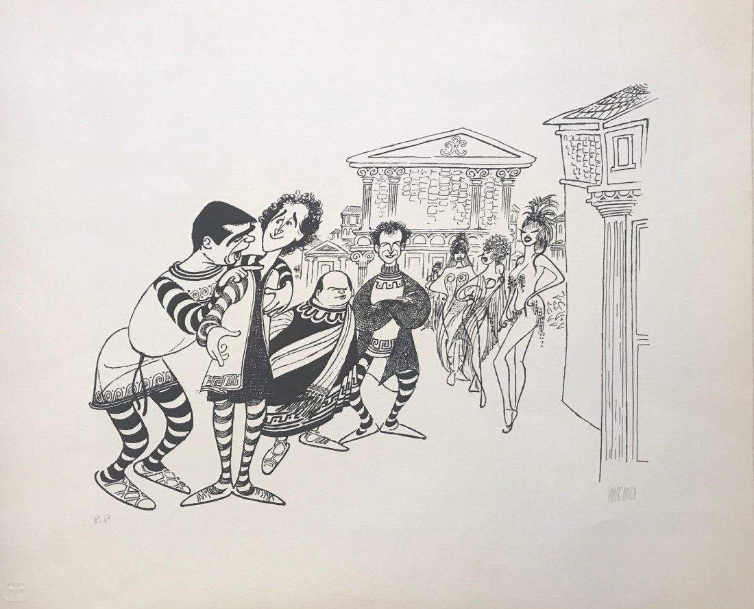 AL HERSHFEILD  '' A FUNNY THING HAPPENED'' (1 of 1)