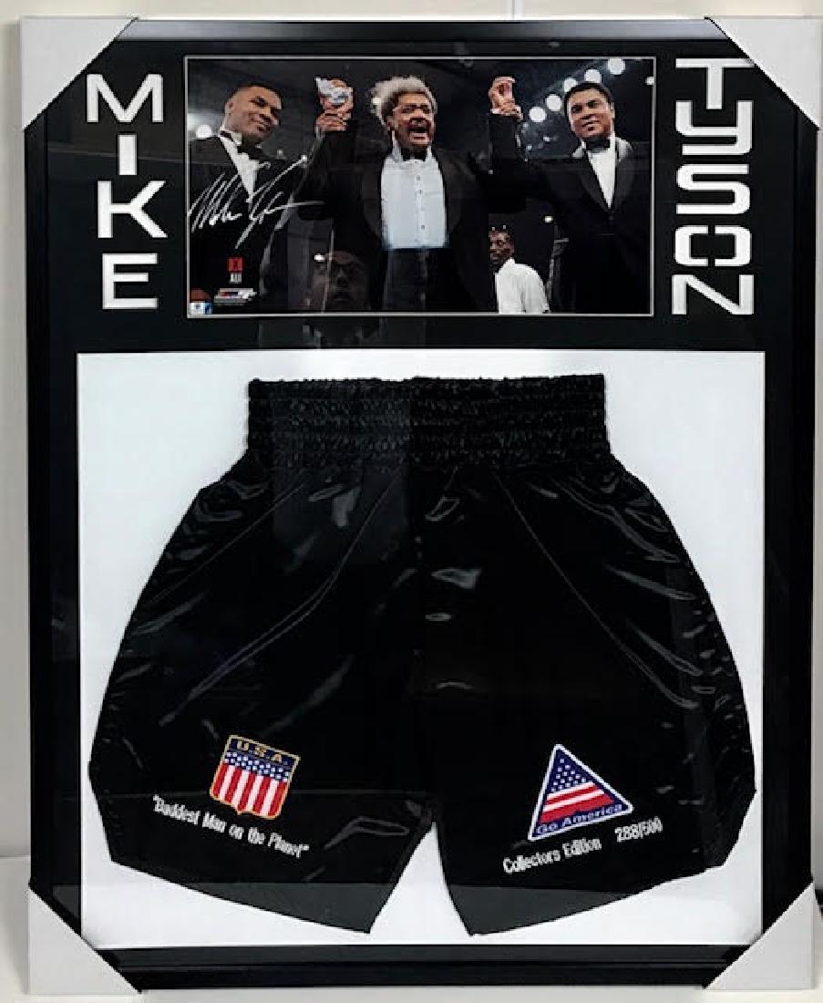 Mike Tyson Hand Signed Photograph certificate (1 of 1)