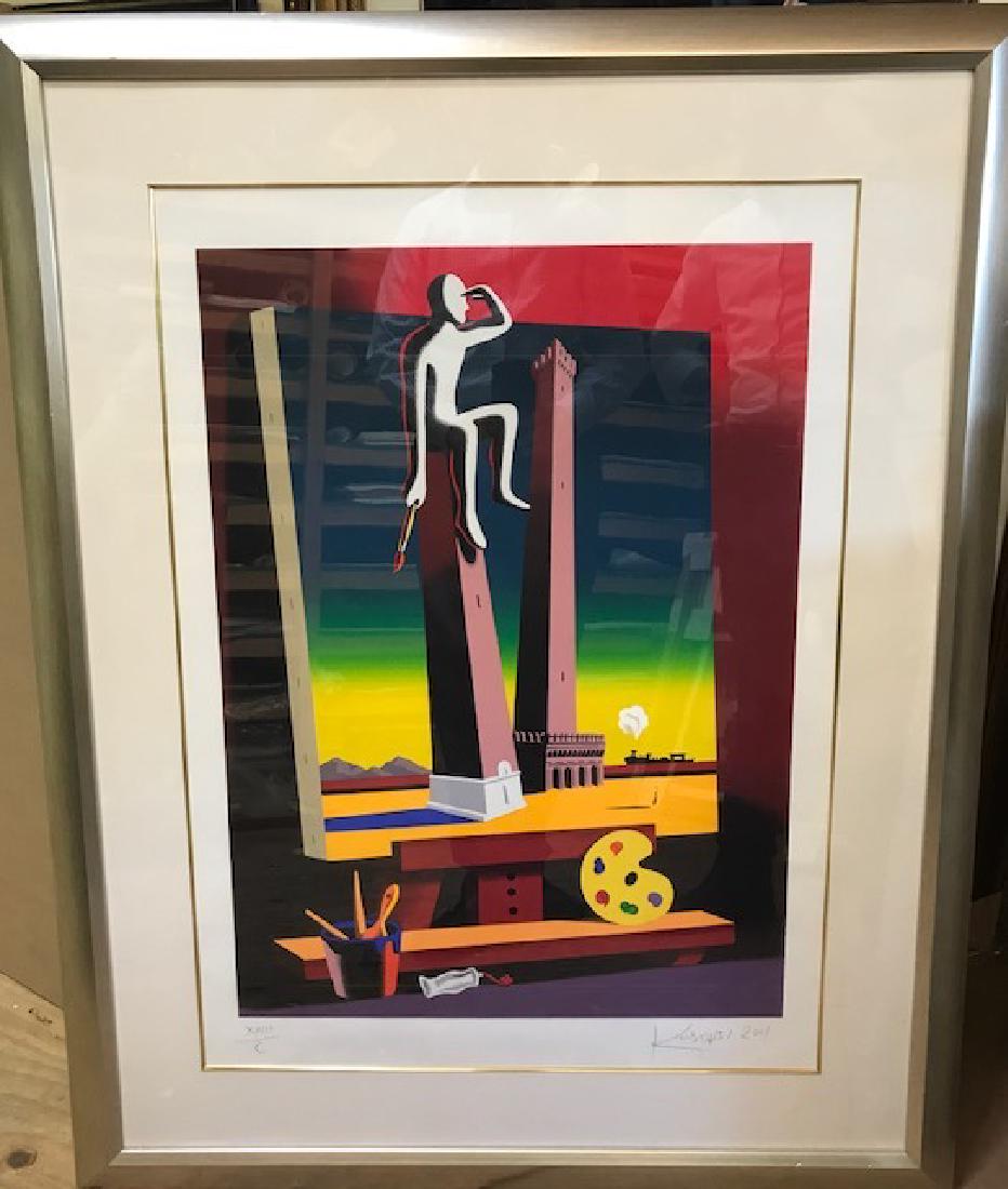 MArk kostabi Serigraph on paper Signed (1 of 1)