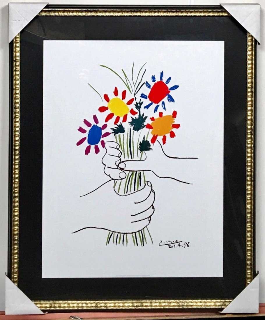 PABLO PICASSO "PETIT FLEURS" (1 of 1)