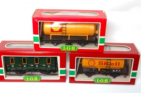 LGB 3050, two 4040S and 4049 in boxes