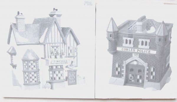 Lot of 8 Dept 56 Dickens Village 55832 58328