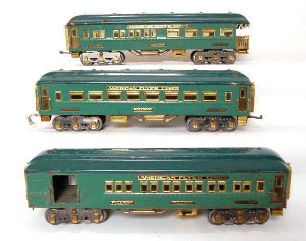 American Flyer prewar Presidents Special cars