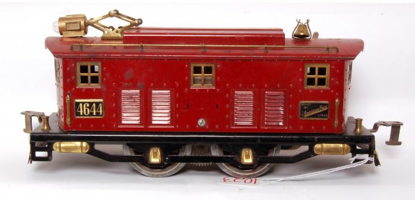 American Flyer 4644 prewar maroon loco