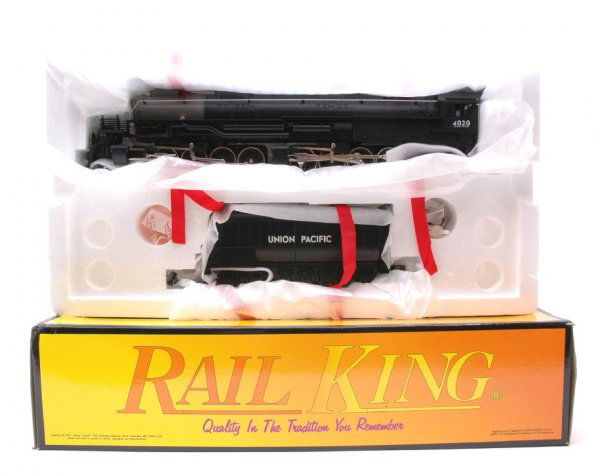 MTH Rail King 30-1129-1 UP Big Boy MINT Boxed: MTH Rail King 30-1129-1 Union Pacific Big Boy, Mint in OB, C10.