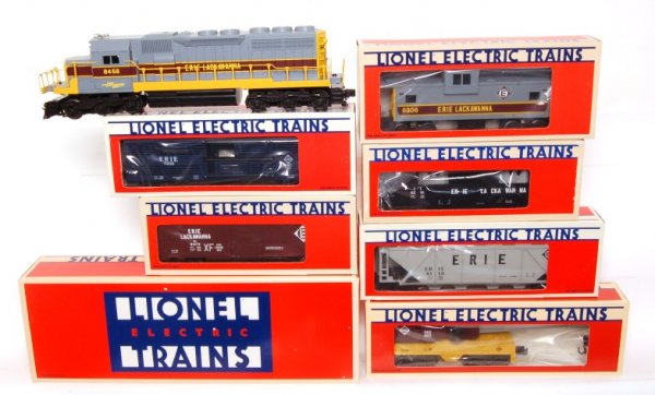 lionel erie lackawanna train set