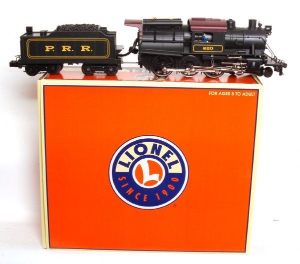 Lionel 18098 Pennsylvania Camelback 4-6-0 mint: Lionel 18098 Pennsylvania Camelback 4-6-0 and tender, C10 in OB with instructions.