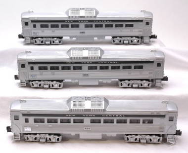 Williams NYC RDC-4 420 421 422: Williams New York Central RDC-4 Budd 420, 421, and 422, all cars are C7-8.