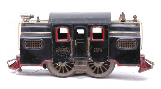 286: Lionel Black 38 Electric Locomotive