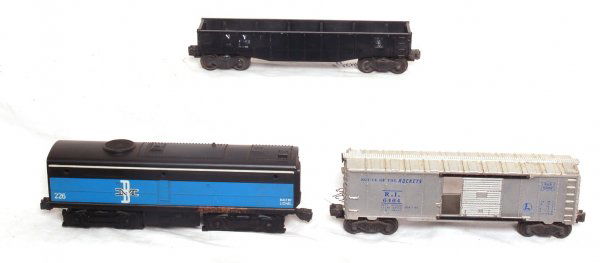 Lionel No. 226, No. 6464-75, No. 6162: Lionel No. 226, No. 6464-75, No. 6162. Items in this lot are sold as is shown in photos as a box lot with no returns.
