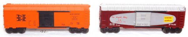 Lionel 6464-375 Central of Georgia, 6464-725 NH: Lionel 6464-375 Central of Georgia and 6464-725 New Haven, C7.