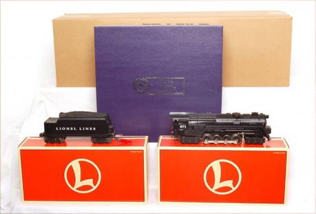 Lionel 18057 Pennsylvania 671 S-2 Turbine in OB: Lionel 18057 Century Club Pennsylvania cab number 671 S-2 Turbine with display in original box. Loco looks perfect, but is graded C8 due to having been run.