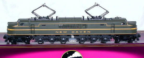 MTH Premier 20-2257-1 New Haven EF-3b #0159, OB: MTH Premier 20-2257-1 New Haven EF-3b #0159 with ProtoSound 2.0, C10 in OB with light wear, includes paperwork.
